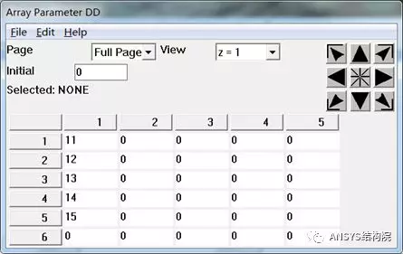 APDL中*Vread使用用法介绍的图2